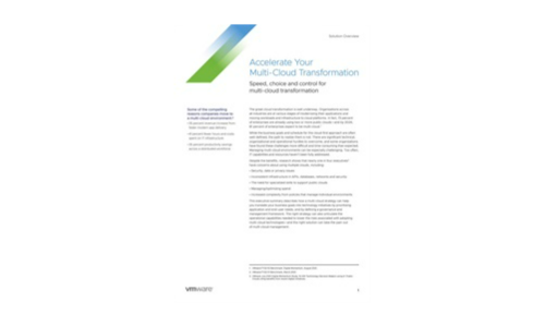 Accelerate Your Multi-Cloud Transformation