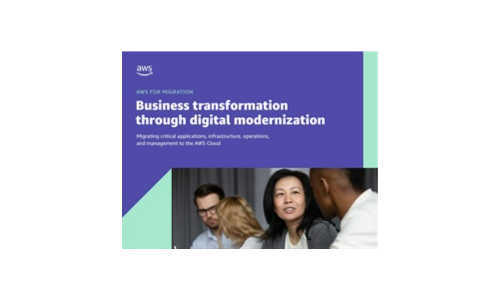 Business transformation through digital modernization