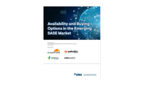 EMA Report: Availability and Buying Options in the Emerging SASE Market