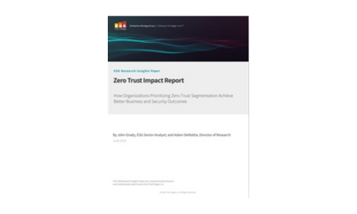 ESG Zero Trust Impact Report