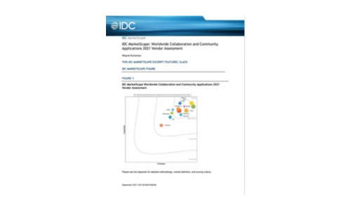 IDC MarketScape: Worldwide Collaboration and Community Applications 2021 Vendor Assessment