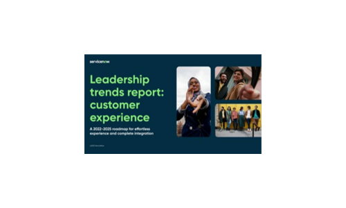 Leadership trends report: customer experience roadmap 2022-2025