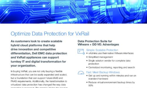 Optimize Data Protection for VxRail